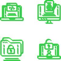 Coding and Note Icon vector