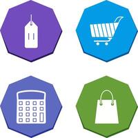 deals and shopping cart Icon vector