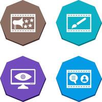 Website Promotion and Website Design Icon vector