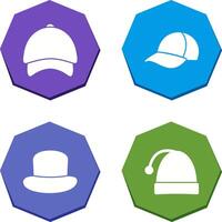 Cap and Hat Icon vector