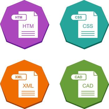 htm y css icono vector