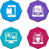 Package and Searching Icon vector