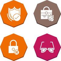 Shield and care Icon vector