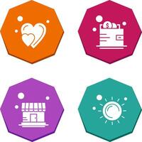 Heart and Wallet Icon vector