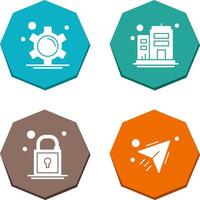 Gear and Company Icon vector