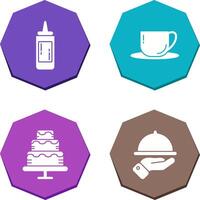 Sauce and Tea Icon vector