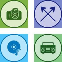 Camera and Arrows Icon vector