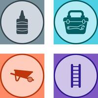 Glue and construction Icon vector