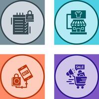 Shopping and Store Icon vector