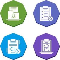 Save List and Task List Icon vector