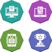 Quiz and Registration Icon vector