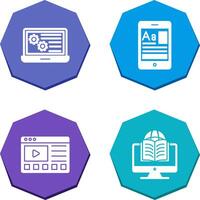 Workshop and Education App Icon vector