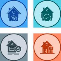 Vent and Houses Icon vector