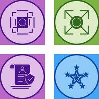 crop and expand Icon vector