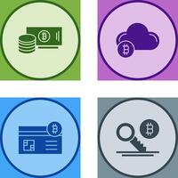 Money and Cloud Icon vector