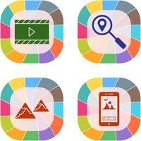 animation and tracking services Icon vector