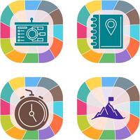 Presentation and Address Icon vector