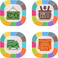Shopping Basket and Super Sale Icon vector