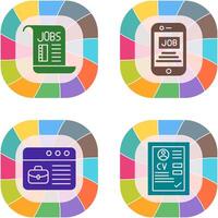 Smart Phone and News Paper Icon vector