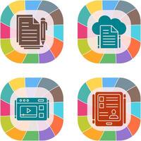 Document and File Icon vector