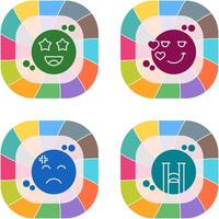 Starstruck and Flirty Icon vector