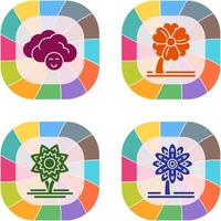 Cloudy and Clover Icon vector