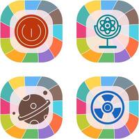 Gyroscope and Power Icon vector