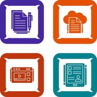 Document and File Icon vector