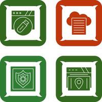 Sheet and Usb Flash Drive Icon vector