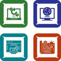 Incubator and Inovation Icon vector