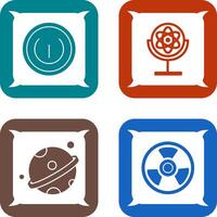 Gyroscope and Power Icon vector