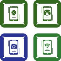 Block and Game Icon vector