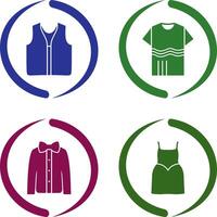 Swimming Vest and Accessory Icon vector