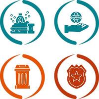 Money Laundering and Management Icon vector