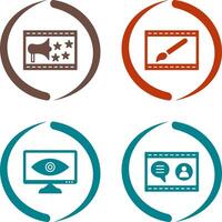 Website Promotion and Website Design Icon vector