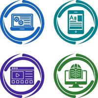 Workshop and Education App Icon vector