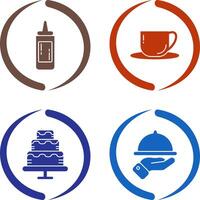 Sauce and Tea Icon vector