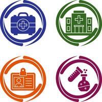 First Aid Kit and Healthcare Icon vector