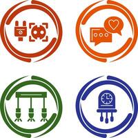 Socket and Chat Icon vector