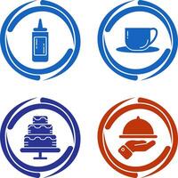 Sauce and Tea Icon vector