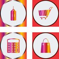 deals and shopping cart Icon vector