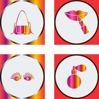 Bag and Beauty Icon vector