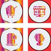 Add to Cart and Online Shopping Icon vector