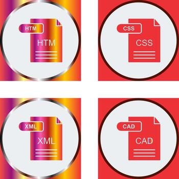 htm y css icono vector