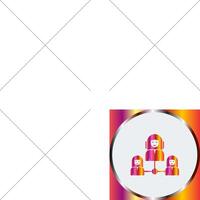 Networking and User Icon vector