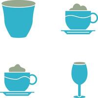 espresso And Mocha Icon vector