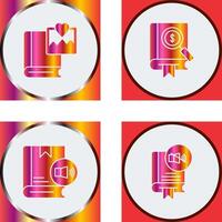 Pictures and Search Icon vector