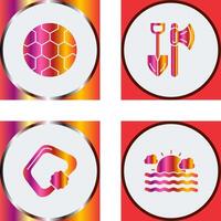 Soccer and Tools Icon vector