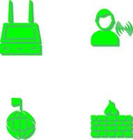 router and signal Icon vector