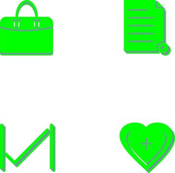 add file and case Icon vector